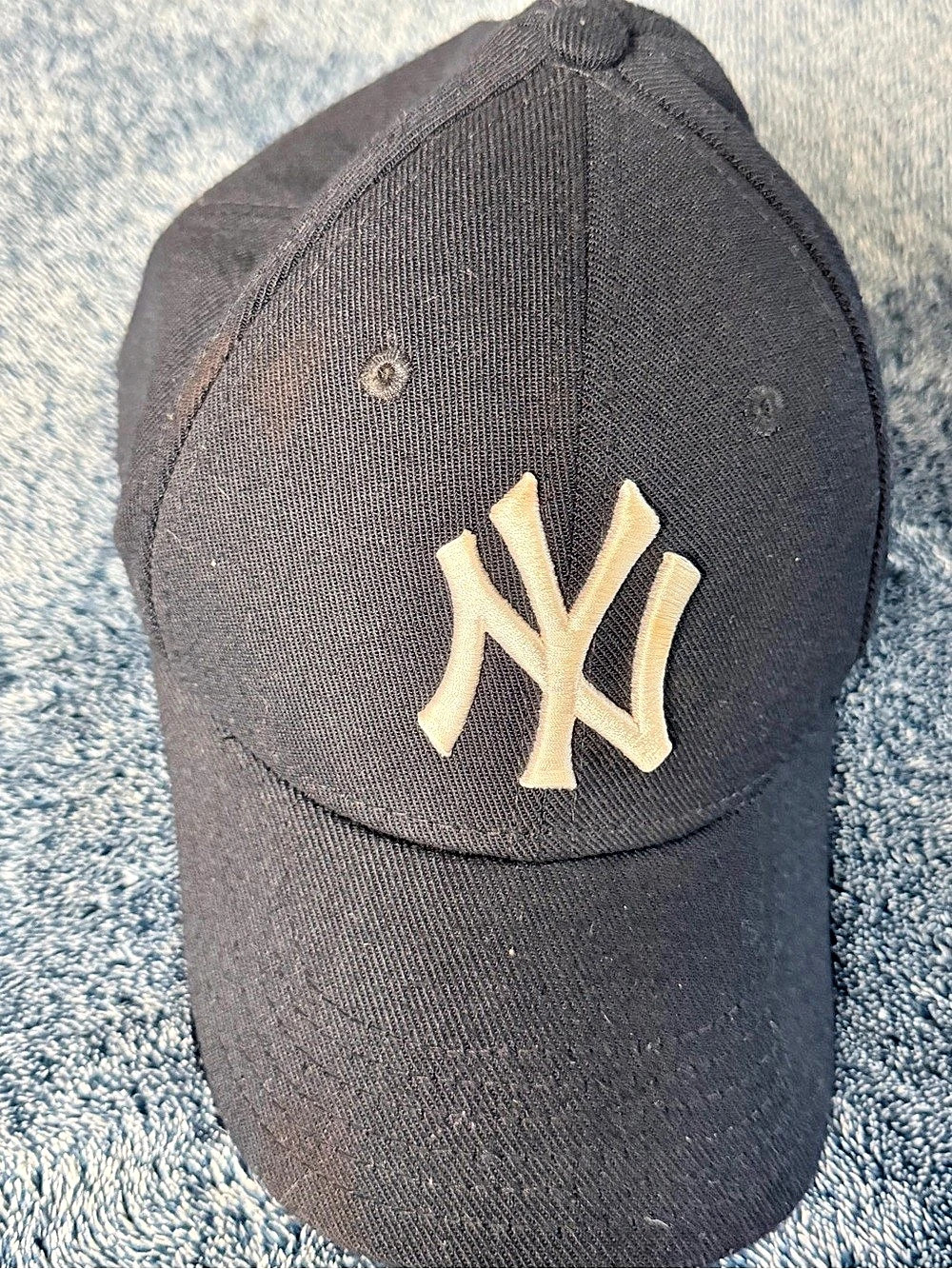 New Era New York Yankees 39THIRTY Cap Kids Black & White
